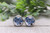 Eagles Heart with Football || Stud Earrings || Hypoallergenic