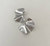 JACQUELINE SILVER WAVY STUD EARRING