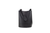 Burberry Lorne Small Black Branded Leather Bucket Crossbody Handbag