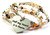Half My Heart Is In Heaven Microcrystalline Quartz Wrap Agate Stone Bracelet