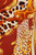 High Waist Aztec Printed Palazzo Pants Gold