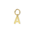 CLASSIC GOLD ALPHABET LETTER CHARM