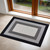 2' X 3' Charcoal Hand Hooked Area Rug