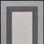 2' X 3' Charcoal Hand Hooked Area Rug