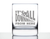 Downhill from Here Whiskey Rocks Glass - Skiing Gifts