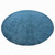 Rugsotic Carpets Hand Knotted Loom Silk Mix 10'x10' Round Area Rug Solid 
