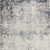 2' X 3' Navy And Beige Distressed Vines Scatter Rug