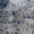 2' X 5' Navy Blue Cobblestone Pattern Area Rug