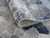 2' X 5' Navy Blue Cobblestone Pattern Area Rug