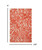 3' X 4' Red And Ivory Abstract Indoor Outdoor Area Rug