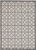 2' X 3' Ivory Or Grey Diamond Pattern Accent Rug