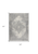 2' X 5' Gray Distressed Medallion Area Rug