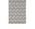 2' X 4' Green and Ivory Geometric Indoor Outdoor Area Rug