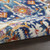 4' X 6' Blue And Ivory Power Loom Area Rug