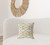18" X 18" White And Yellow Broadcloth Floral Throw Pillow