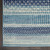 2' X 3' Blue and Ivory Striped Power Loom Area Rug