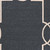 2' X 3' Gray and Ivory Handmade Indoor Outdoor Area Rug
