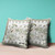 18x18 BeigeYellow Green Brown Bee Blown Seam Broadcloth Animal Print Throw Pillow