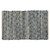 2' X 3' Blue And Gray Ogee Scatter Rug