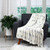 Parkland Collection Transitional 52" X 70" KNITTED Throw Blanket