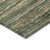 Round Striped Washable Indoor Outdoor Area Rug