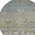 Round Floral Washable Indoor Outdoor Area Rug
