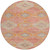 Round Aztec Washable Indoor Outdoor Area Rug
