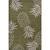 2' X 3' Green Floral Indoor Outdoor Area Rug