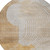 Round Geometric Washable Indoor Outdoor Area Rug