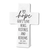Tabletop Cross Hope Gods Love Heals