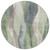 Round Abstract Washable Indoor Outdoor Area Rug