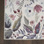 3' X 5' Pink and Ivory Floral Power Loom Washable Non Skid Area Rug