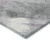 Lavender Striped Washable Indoor Outdoor Area Rug