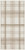 2' X 4' Beige and Ivory Plaid Power Loom Area Rug