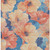 Peach Floral Washable Indoor Outdoor Area Rug