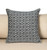 Black And White Vintage Design Throw Pillow
