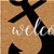 24" X 36" Natural and Black Coir Anchor Welcome Outdoor Door Mat