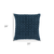 20" Teal Cotton Throw Pillow With Texture