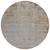Round Abstract Washable Indoor Outdoor Area Rug