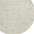 Round Floral Washable Indoor Outdoor Area Rug