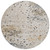 Round Abstract Washable Indoor Outdoor Area Rug