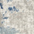 2' X 4' Gray and Ivory Abstract Power Loom Area Rug