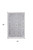 2' X 3' Gray Blue and Taupe Abstract Hand Woven Distressed Area Rug With Fringe