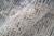 2' X 3' Gray Blue and Taupe Abstract Hand Woven Distressed Area Rug With Fringe