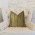 Plutus Macedonia Gold Red and Silver Handmade Luxury Pillow