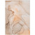 10' X 14' Gray and Orange Abstract Washable Non Skid Indoor Outdoor Area Rug