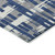 Round Striped Washable Indoor Outdoor Area Rug