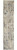 12' Beige And Gray Abstract Runner Rug