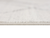 6' Runner Gray and Ivory Geometric Runner Rug