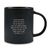 Mug Faith Trust In The Lord Black 18Oz